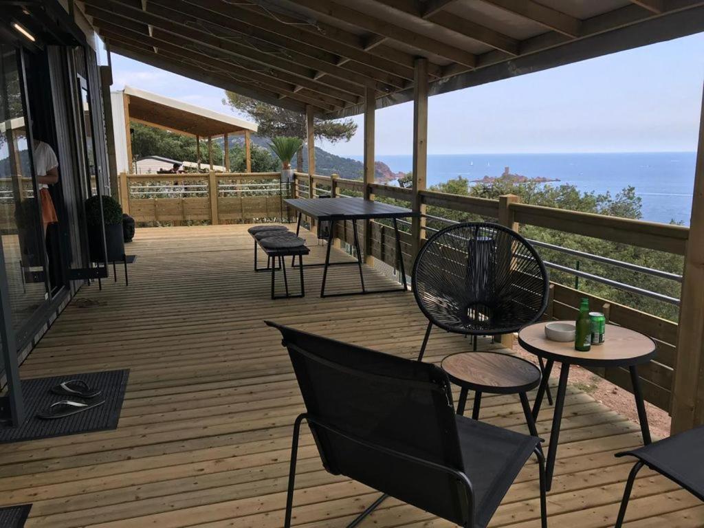 Mobil Home Vue Sur Mer - Racine 03 Saint-Raphael  Luaran gambar